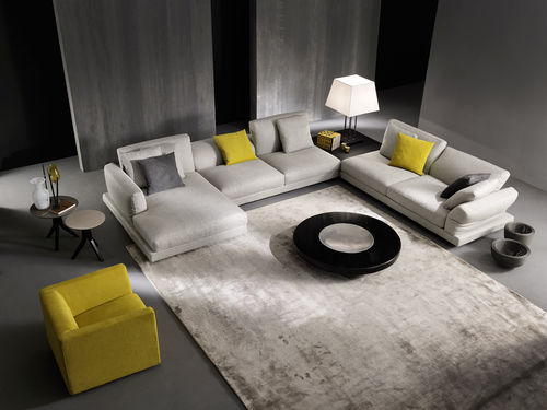 Canapé modulable - FOSTER - Gurian - d'angle / contemporain / en tissu