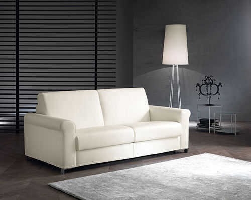 Canapé lit - LOUNGE - Gurian - contemporain / en cuir / avec revêtement amovible