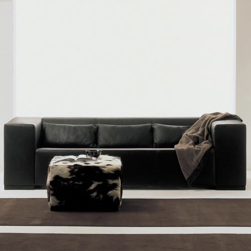 Canapé contemporain - BIG BEN - Gyform - en tissu / en cuir / avec revêtement amovible