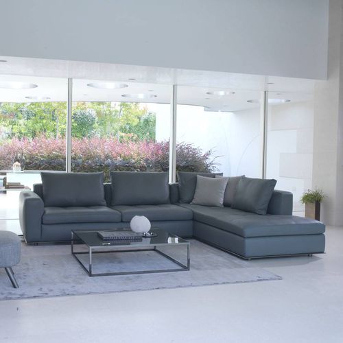 Canapé d'angle - ZERO - Gyform - contemporain / en tissu / en cuir