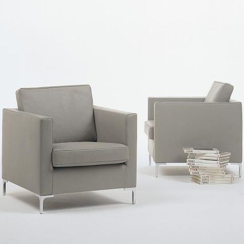 Fauteuil contemporain - MIXER MINI - Gyform - en cuir / en tissu / avec revêtement amovible