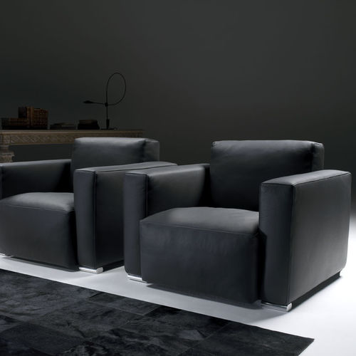 Fauteuil contemporain - ATHOS MINI - Gyform - en cuir / en tissu / avec revêtement amovible