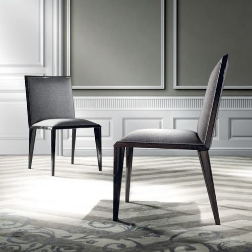 Chaise contemporaine - AUTHENTIC - Haute Couture by Costantini Pietro - d'intérieur / en tissu / en cuir
