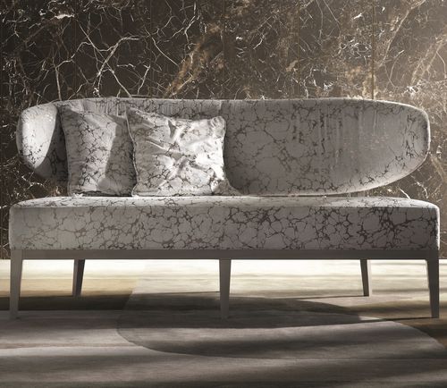 Canapé contemporain - DESIRE - Haute Couture by Costantini Pietro - en tissu / en cuir / avec accoudoirs