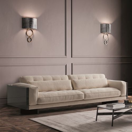 Canapé modulable - FEEL GOOD - Haute Couture by Costantini Pietro - contemporain / en tissu / en cuir