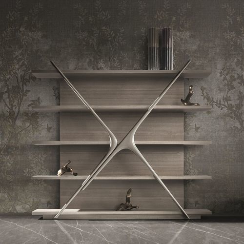 Bibliothèque contemporaine - EDEN - Haute Couture by Costantini Pietro - en hêtre
