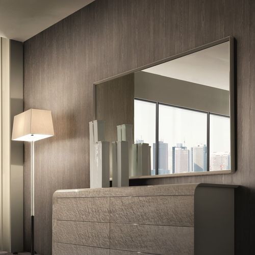 Miroir mural - SYMPHONY - Haute Couture by Costantini Pietro - contemporain / rectangulaire / en bois laqué