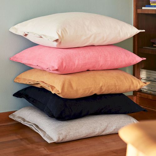 Coussin rectangulaire - PLICA TINT - Hay a/s - uni / en tissu / gris