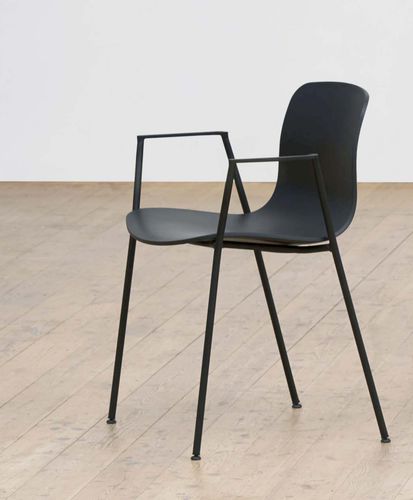 Chaise contemporaine - AAC 18 - Hay a/s - d'intérieur / en chrome / tapissée