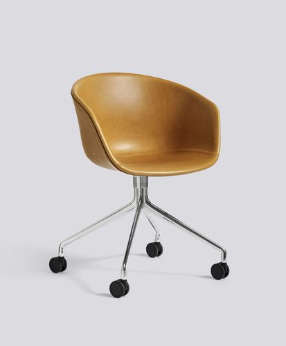 Chaise de bureau contemporaine - AAC25 - Hay a/s - en tissu / en cuir / en polypropylène