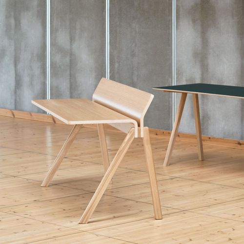 Bureau design scandinave - CPH190 - Hay a/s - en chêne / en contreplaqué / 4 pieds