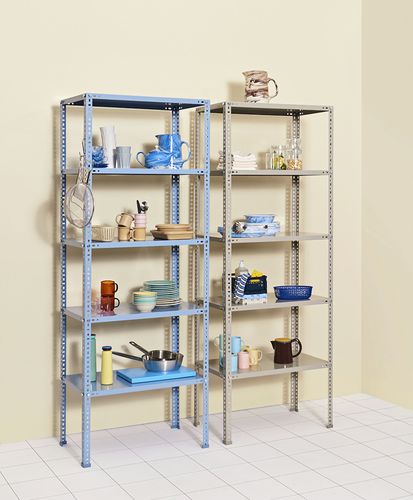 Étagère design industriel - HAY - Hay a/s - en acier à revêtement par poudre / pour cuisine
