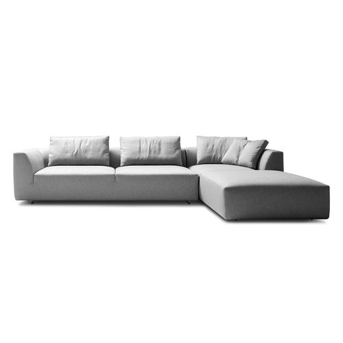 Canapé modulable - BE_LOOK - i4 MARIANI - contemporain / en tissu / en cuir