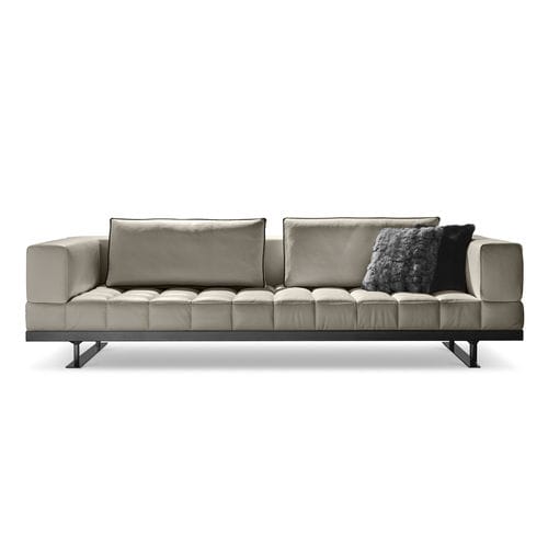 Canapé modulable - INSULA - i4 MARIANI - contemporain / en tissu / en cuir