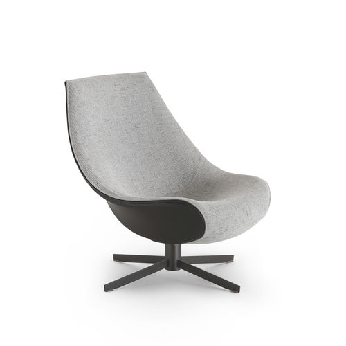 Chauffeuse contemporaine - OYSTER - i4 MARIANI - en tissu / en cuir / en polyuréthane