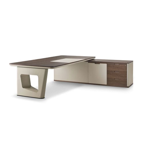 Bureau de direction - AVATAR - i4 MARIANI - sur pied / contemporain / en placage de bois