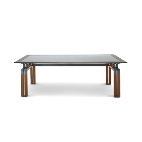 Bureau de direction - PASO DOBLE - i4 MARIANI - sur pied / contemporain / en placage de bois