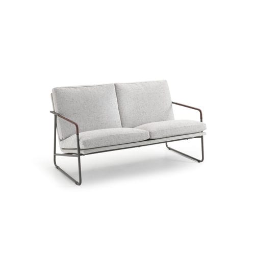 Canapé contemporain - PABLO - i4 MARIANI - en tissu / en cuir / avec accoudoirs