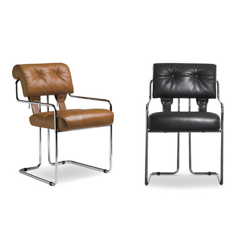 Chaise design - TUCROMA - i4 MARIANI - d'extérieur / en tissu / en croûte de cuir