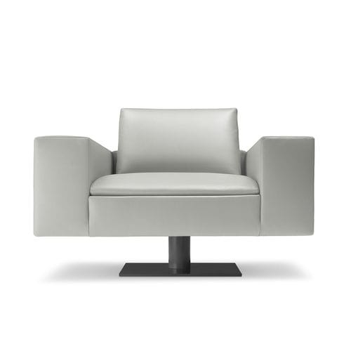 Fauteuil contemporain - KUBICO - i4 MARIANI - en tissu / en cuir / en peau de bête