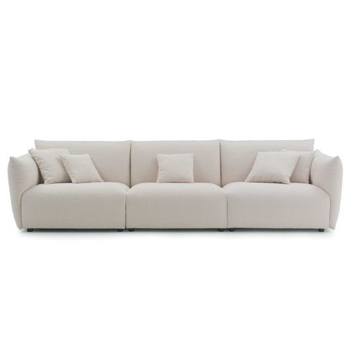 Canapé modulable - SIESTA - i4 MARIANI - contemporain / en tissu / en cuir