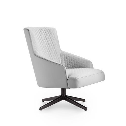 Fauteuil Art Déco - MOORE RELAX - i4 MARIANI - en cuir / en simili cuir / en peau de bête