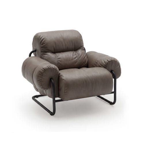 Fauteuil vintage - TUCROMA - i4 MARIANI - en tissu / en cuir / en simili cuir