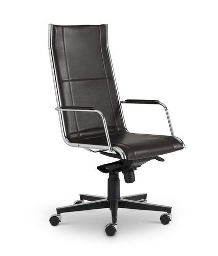 Fauteuil de bureau moderne - BLADE - i4 MARIANI - en cuir / en résille / en polyéthylène