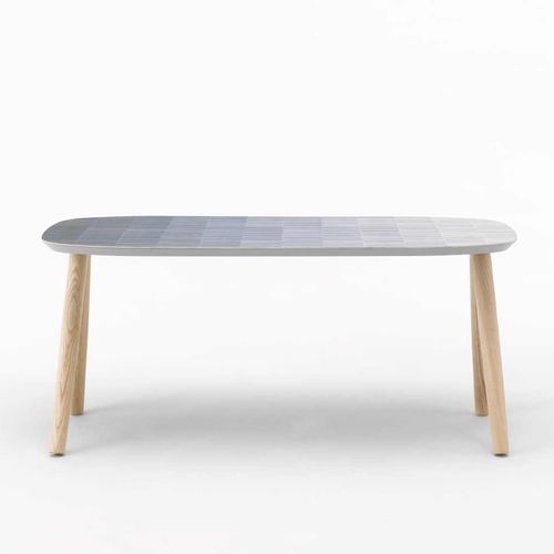 Table basse contemporaine - ASHLEY B - I.T.F. DESIGN SRL - en bois massif / en frêne / en céramique