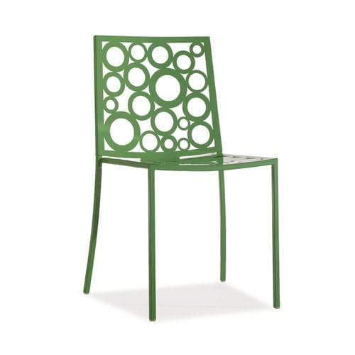 Chaise contemporaine - BOLLA - I.T.F. DESIGN SRL - d'intérieur / en métal peint / empilable