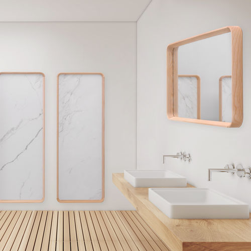 Miroir mural - BRAVE - I.T.F. DESIGN SRL - pour hôtel / pour chambre d'hôtel / contract
