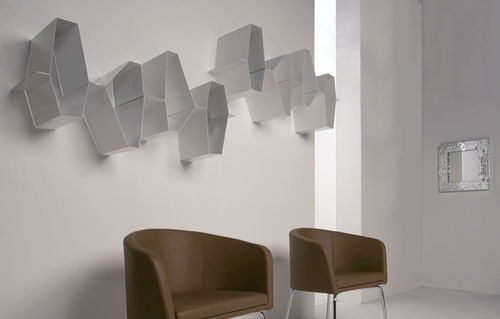 Étagère murale - PLUS MENSOLA - I.T.F. DESIGN SRL - contemporaine / en métal peint / pour bureau