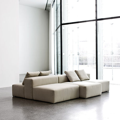 Banquette modulable - TAKIMI - La Cividina - contemporaine / en tissu / en cuir