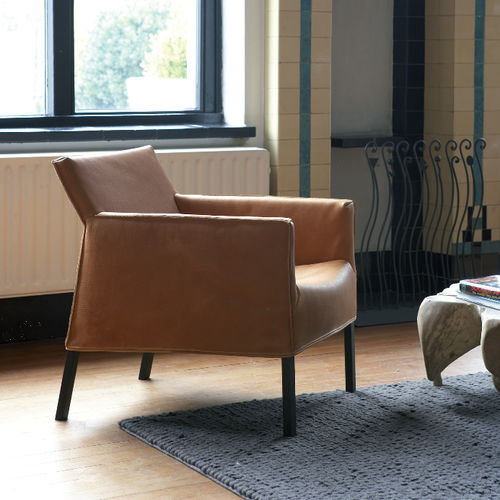 Fauteuil contemporain - COPPOLA - Label Produkties bv - en cuir