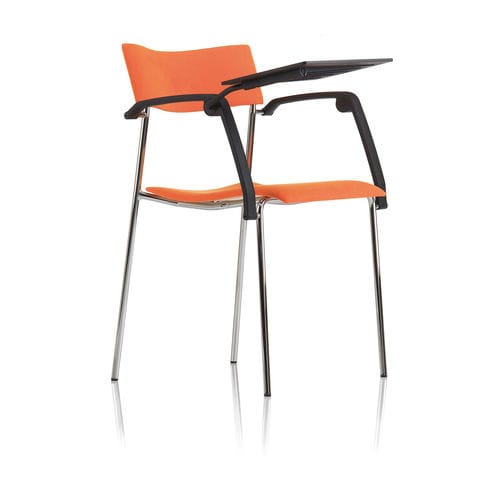 Chaise de conférence d'intérieur - CAMPUS - Lammhults Möbel AB - en tissu / en cuir / en hêtre