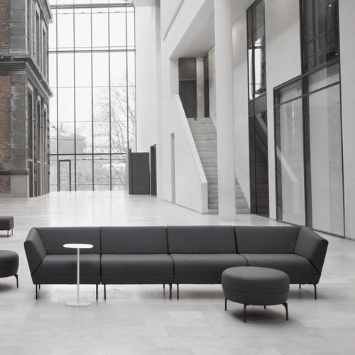 Canapé modulable - ADDIT - Lammhults Möbel AB - contemporain / en tissu / en cuir