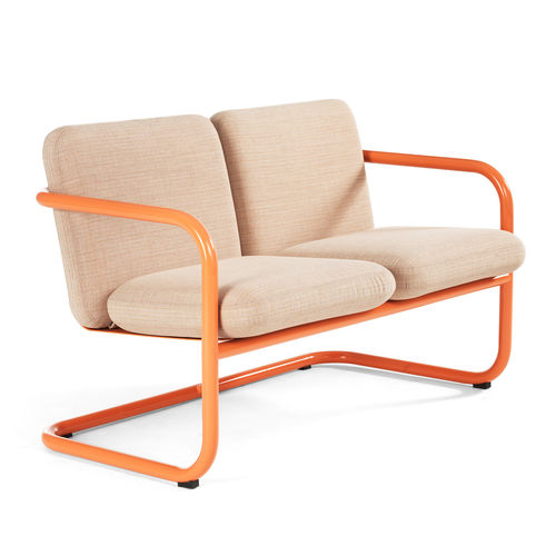 Banquette contemporaine - S70-5 - Lammhults Möbel AB - en tissu / en cuir / en acier