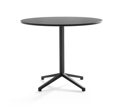 Table bistrot contemporaine - ARCHAL - Lammhults Möbel AB - en MDF / en mélaminé / avec piètement en acier