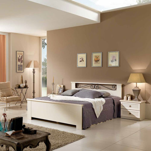 Lit double - NINFEA    - M.C.S. - classique / en bois