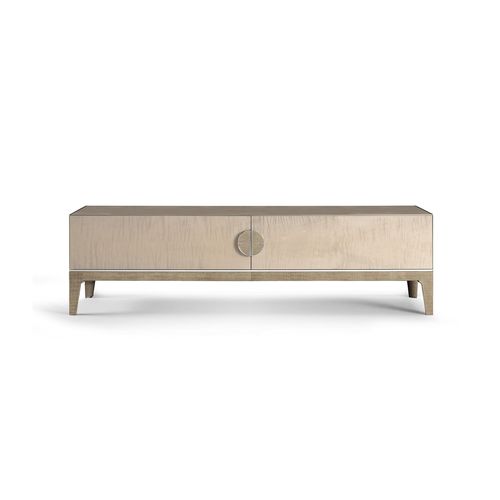 Meuble TV contemporain - MPLACE - Malerba - lowboard / en bois / en cuir