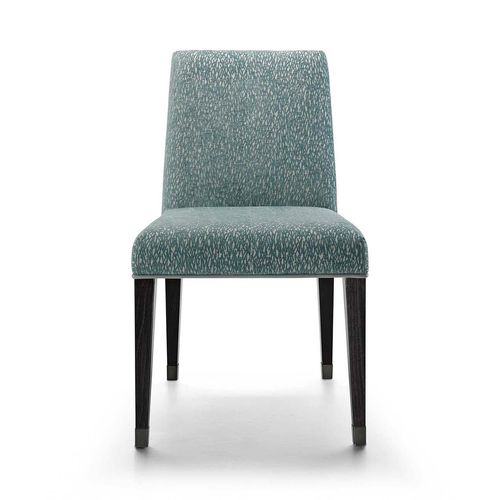 Chaise contemporaine - BLACK & MORE - Malerba - d'intérieur / en tissu / en cuir