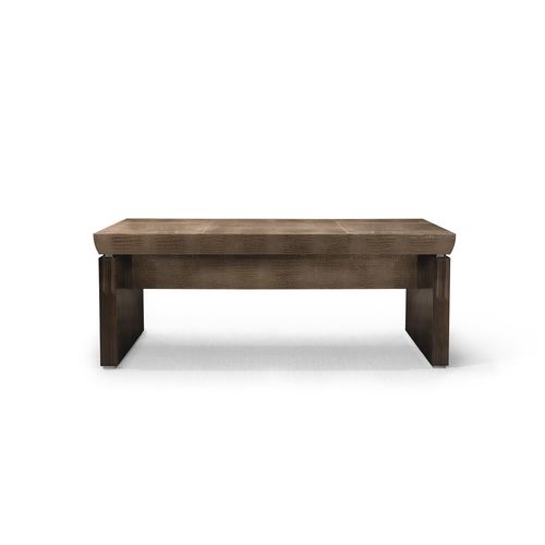 Bureau contemporain - RED CARPET - Malerba - en bois / en cuir