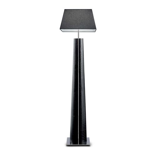 Lampe sur pied - MPLACE - Malerba - en chrome / en tissu / en cuir