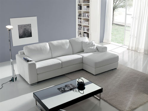 Canapé lit - DAYDREAM 786 - Marinelli - modulable / contemporain / en cuir