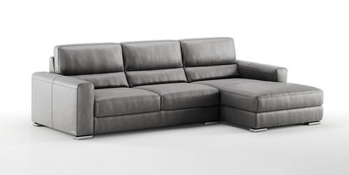 Canapé d'angle - GEMMA 953 - Marinelli - contemporain / en polyester / anthracite