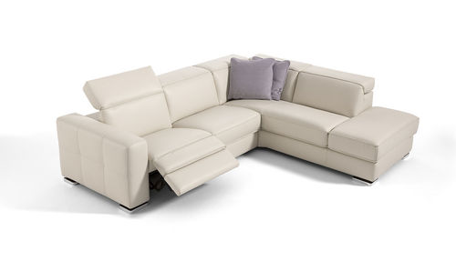 Canapé d'angle - INFINITY  - Marinelli - contemporain / en polyester / avec repose-tête