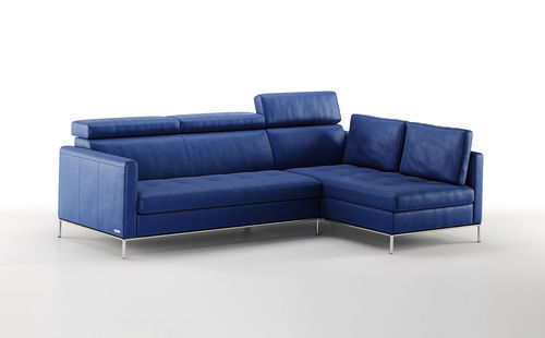 Canapé d'angle - ANDREA 962 - Marinelli - contemporain / en polyester / bleu