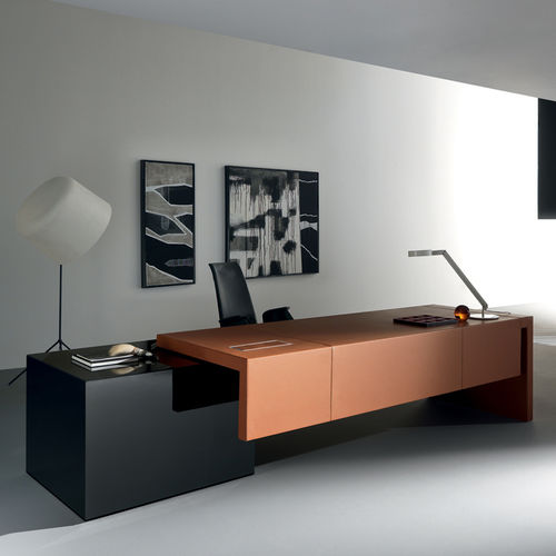 Bureau de direction - KYO - Martex - contemporain / en bois / piétement en panneaux
