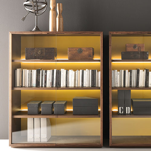 Bibliothèque contemporaine - BLOCK - Martex - pour bureau / en bois / en verre