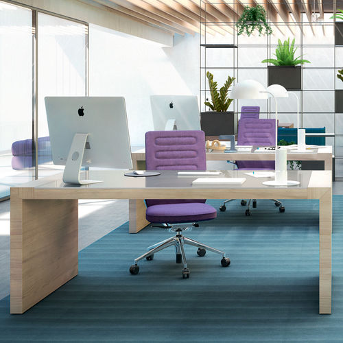 Bureau de direction - KYOLIGHT - Martex - contemporain / en bois / en verre trempé